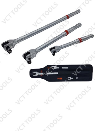 Vct 3pc breaker bar set - set, 1/4'