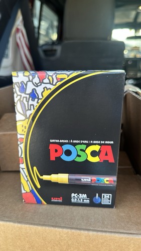 Posca water based paint - pc-3m, water-based
